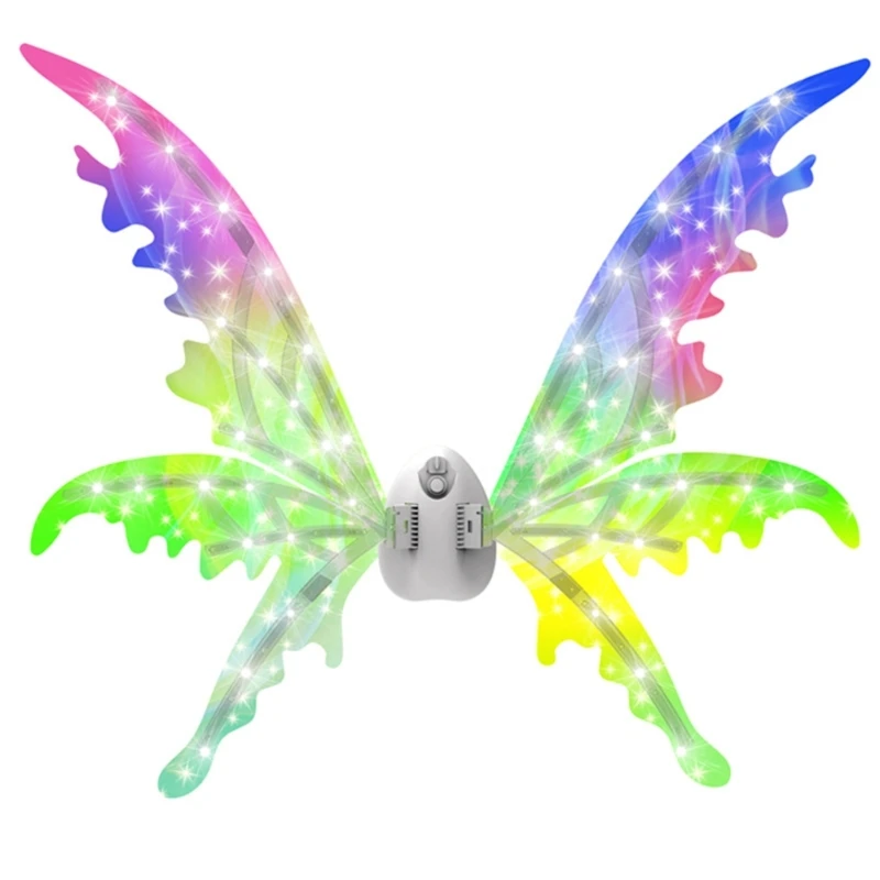 Mädchen ButterflyWings Auto Waving PrincessWings Glowin the Dark Kleinkind-Geschenk