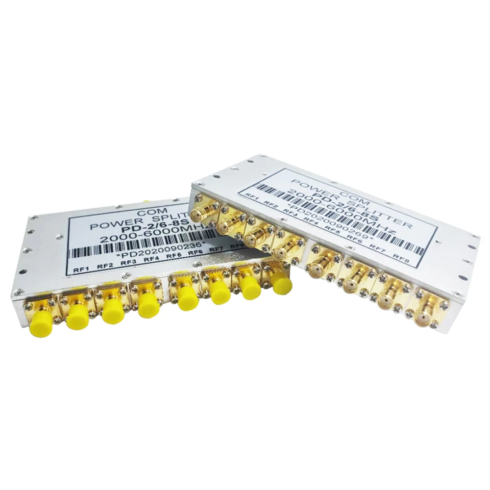 1PCS SMA Microstrip Power Splitter One Point Eight 2.4G 5.8G 2.0GHZ-6.0GHz SMA RF Combiner WIFI 10W RF Power Splitter
