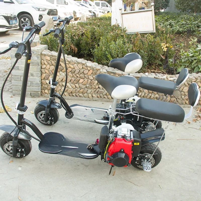 X5 can bring two or four rush gasoline scooter small fuel car moped steam scooter mini motorcycle