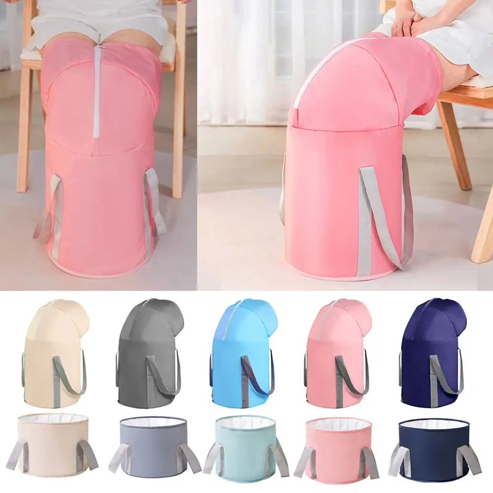Household Foot Soaking Bag Insulation Bucket Washbasin Bath Tub Large Capacity With Handle Foldable Bucket Bag Traveling Camping