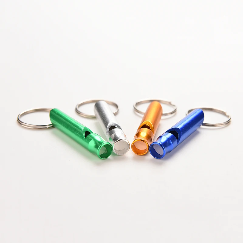 Survival Whistle Safety Emergency Camping Tool Keychain for Hiking Camping Training Keyring Whistle