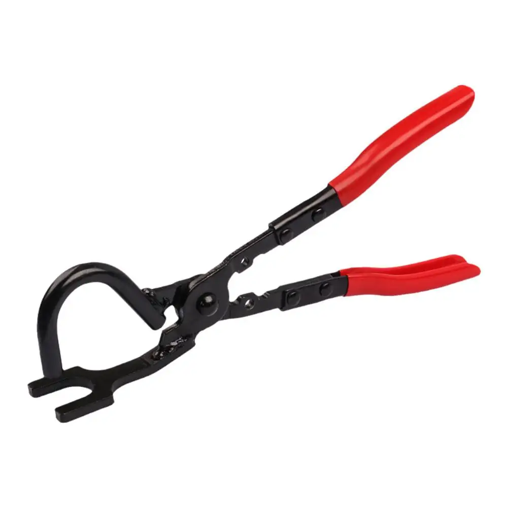 Car Exhaust Rubber Pad Plier Exhaust Hanger Removal Puller with Anti-Slip Handle Alloy Exhaust Pipe Removal Plier Tool for O9J8