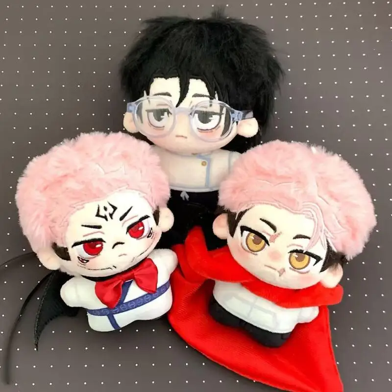 Japanese Anime Jujutsu Kaisen Itadori Yuji Starfish Body Soft Plush Filling Doll Backpack Hanging Ornaments Friend Birthday Gift