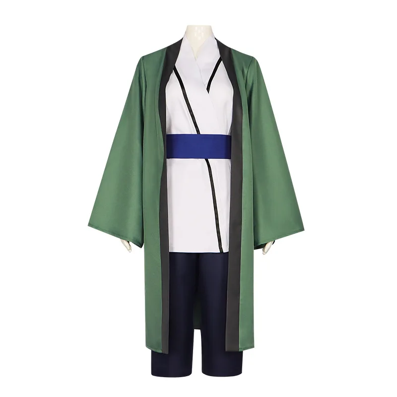 Anime Tsunade Cosplay Costume Green Kimono Haori Top Pants Belt Halloween Christmas Party Suit Girls Women Sexy Ninja Outfit Set