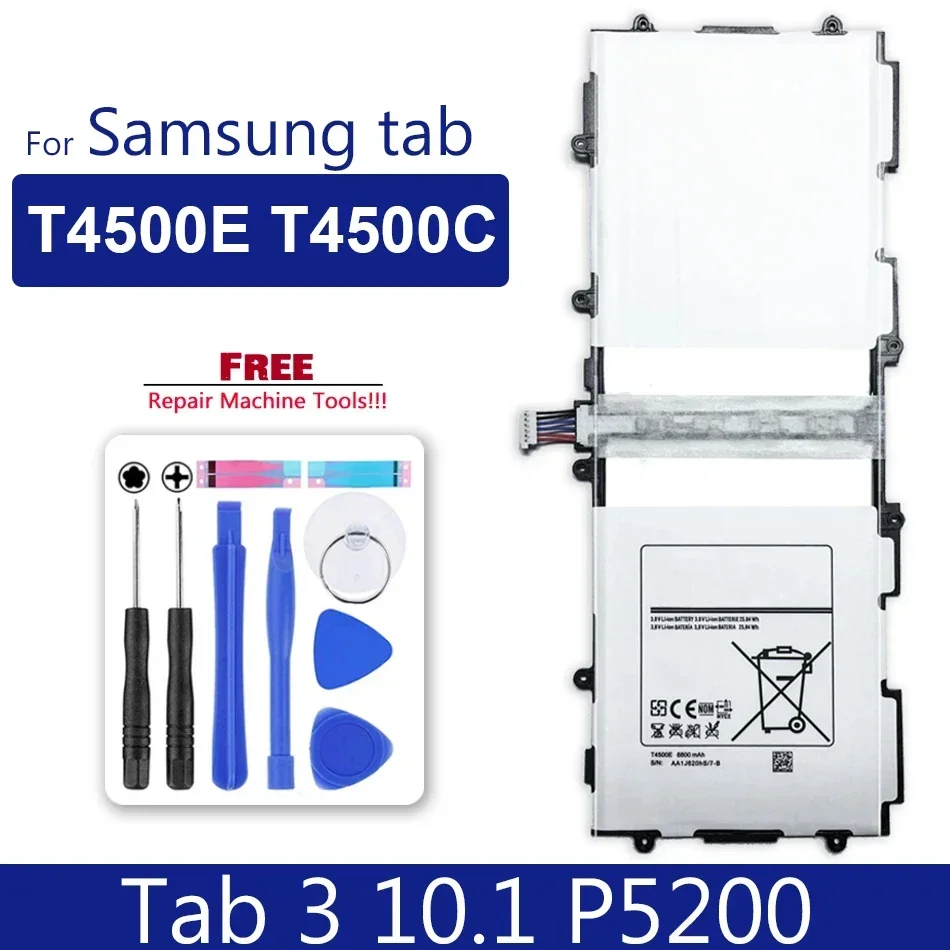 Battery For Samsung Galaxy Tab 2 3 4 7.0 8.0 10.1 tab2 tab3 lite tab4 SM T210 T211 T310 T311 T530 T531 P3100 P5200 P5210