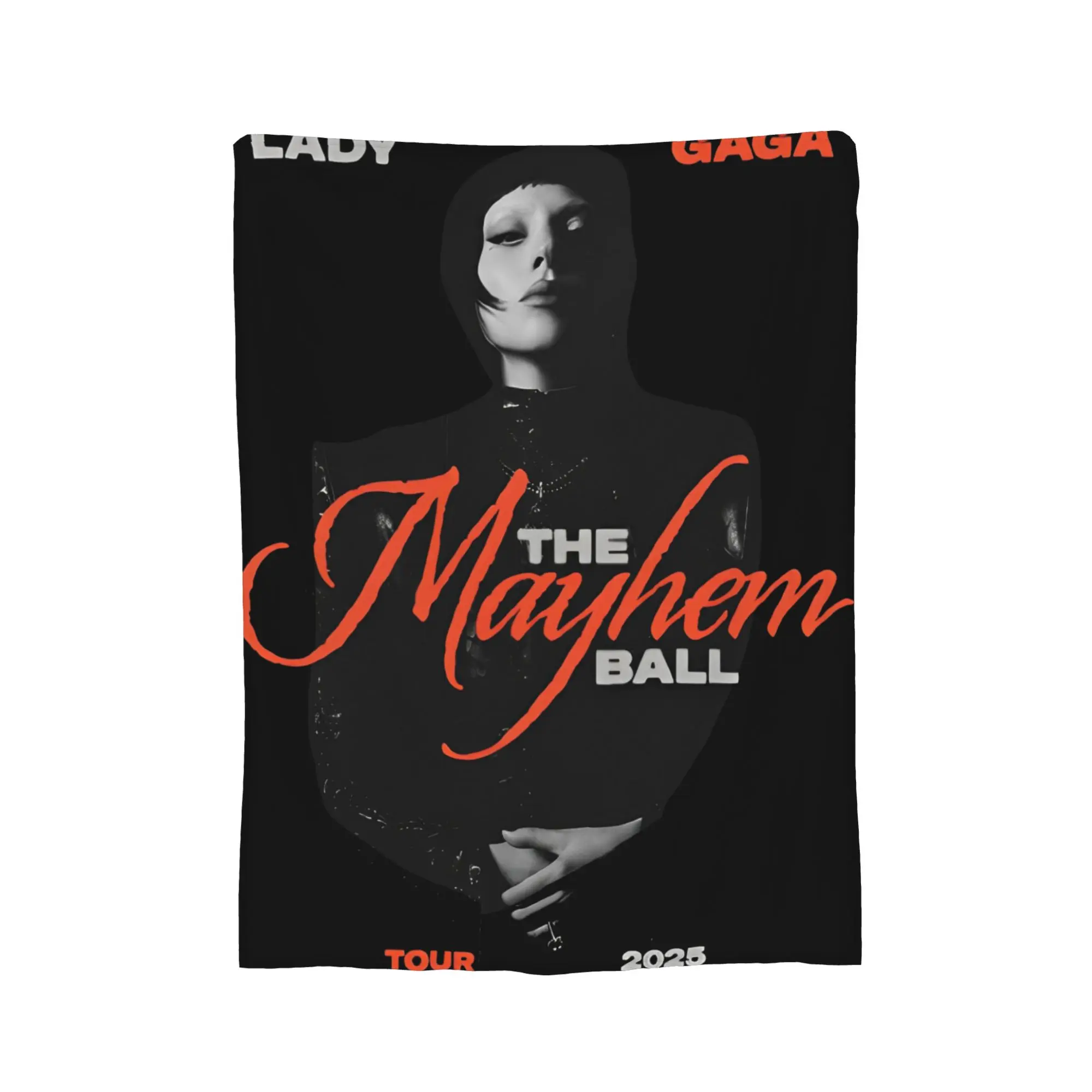 Lady Gaga The Mayhem Ball Tour 2025 Blanket Super Soft Cozy  Throw Blankets for Couch 50x60 Inch Multi-size Bedspreads