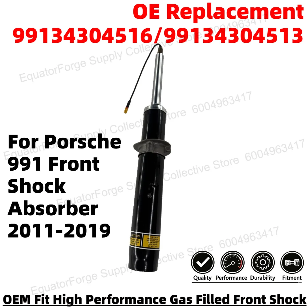 

Comfortable Direct Fit High Stability Premium Durable Front Shock Absorber for Porsche 991 OE Number 99134304516/99134304513