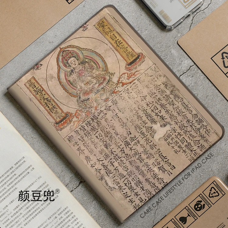 

Благоприятное религиозное письмо Будды INS для iPad Air 45 Mini 5 6, роскошный силиконовый чехол для Pro 12,9 11 для iPad 10th Protective