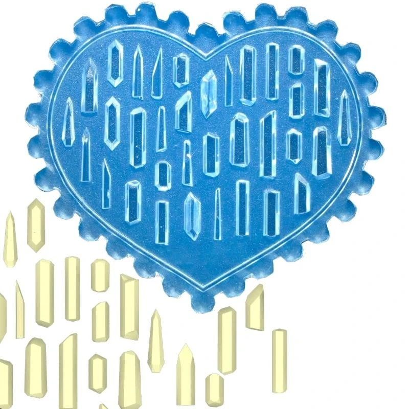 

Art Moulds Silicone Template Designing Tool Flower Theme Silicone Handmade Molds for Manicure Creation