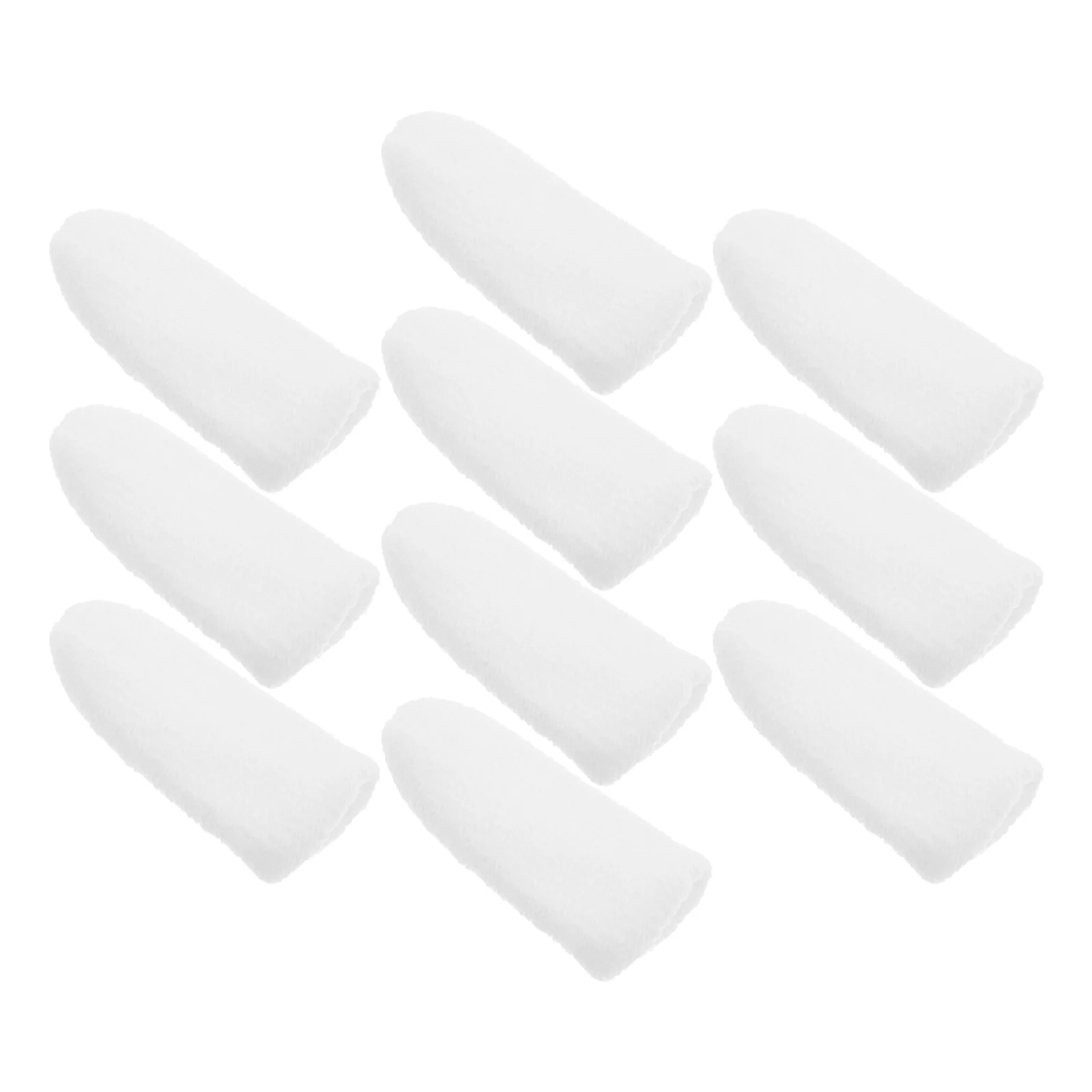 10 Pcs Pet Cleaning Finger Cots Wipes Puppy Tooth Brush Cat Toothbrush Dog Nylon Cleaner