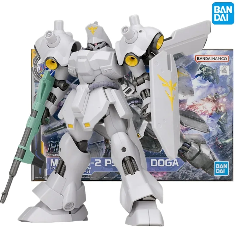 Bandai Anime Model Original Genuine HGUC 1/144 PSYCHO DOGA GUNDAM MSN-03-2 Toys Action Figure Gifts Collectible Ornaments Boys