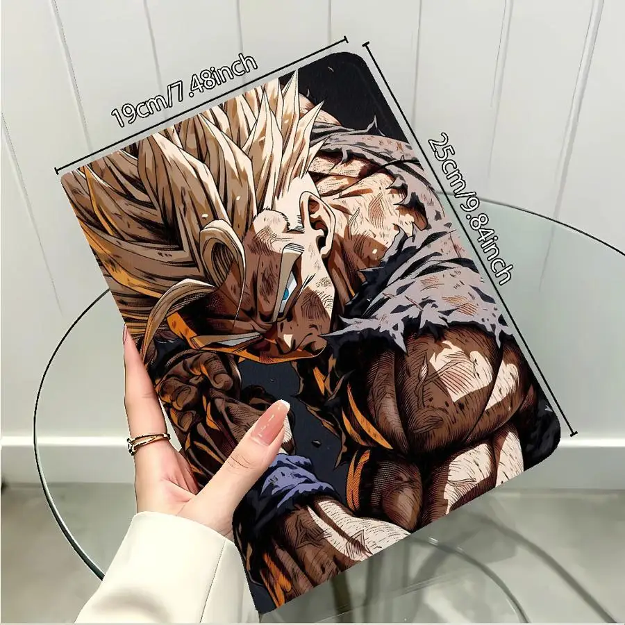 D-Dragons B-Balls Gokus Case for Apple iPad Air 11 13 M4 M3 M2 A16 2026 Pro11 13 10th 7/8/9th with Pencil Slot Air 4/5/6th