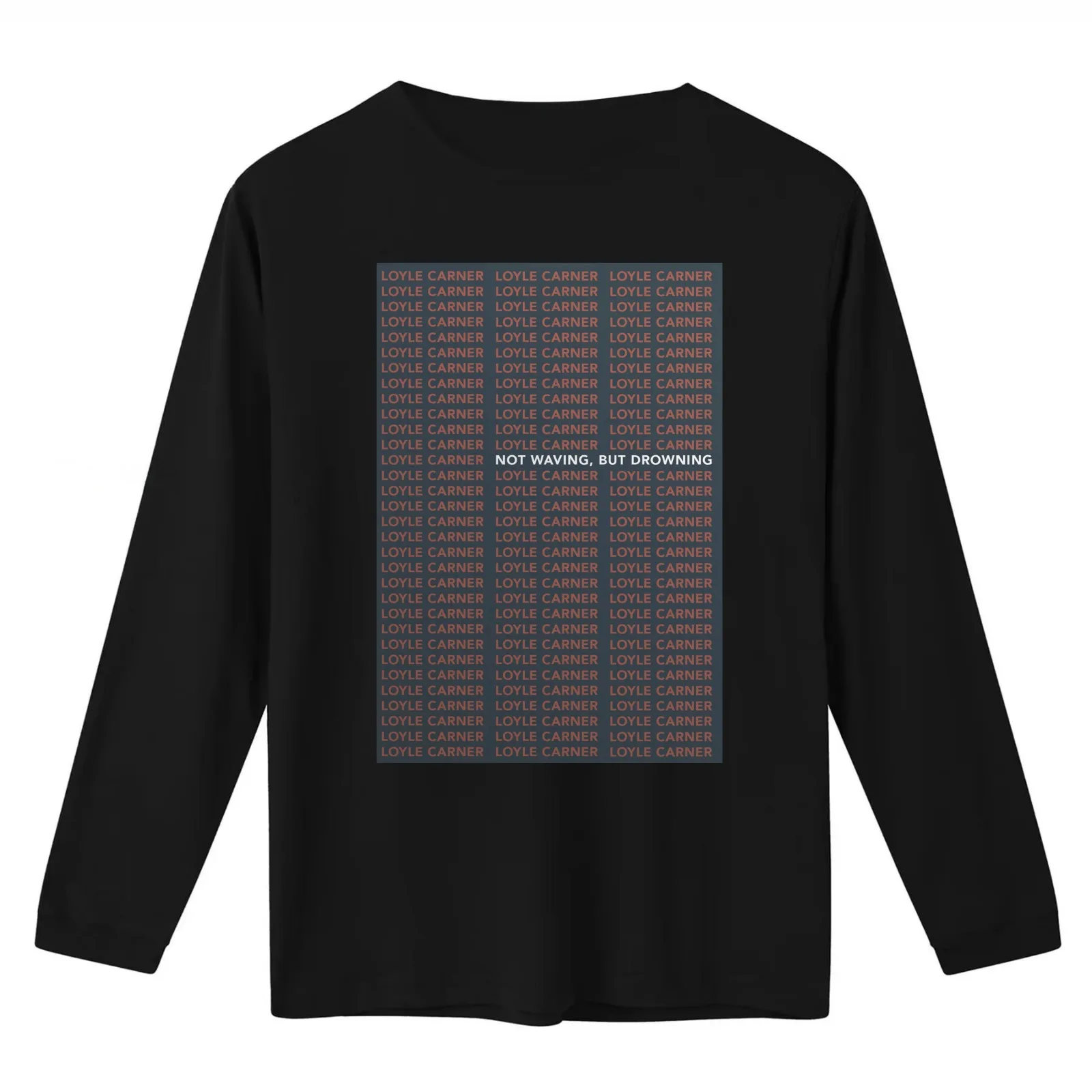 Loyle Carner - Not Waving But Drowning T-Shirt Summer Casual Cotton Tee Oversized Streetwear Tops Vintage Graphic Print