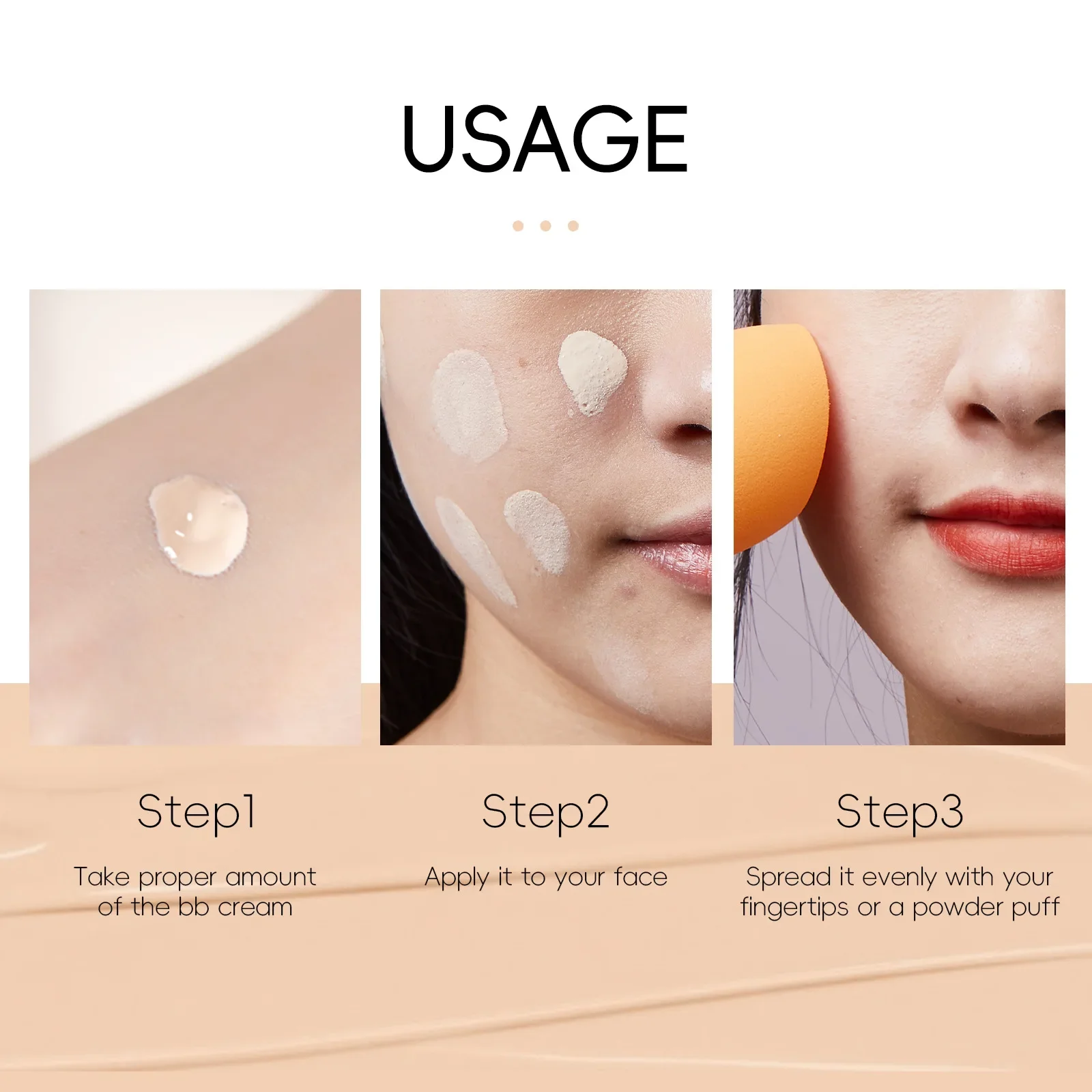 LAIKOU Base de 9 colores BB cream 30ml crema correctora Facial Natural cubrir ojeras poros textura ligera Base de maquillaje