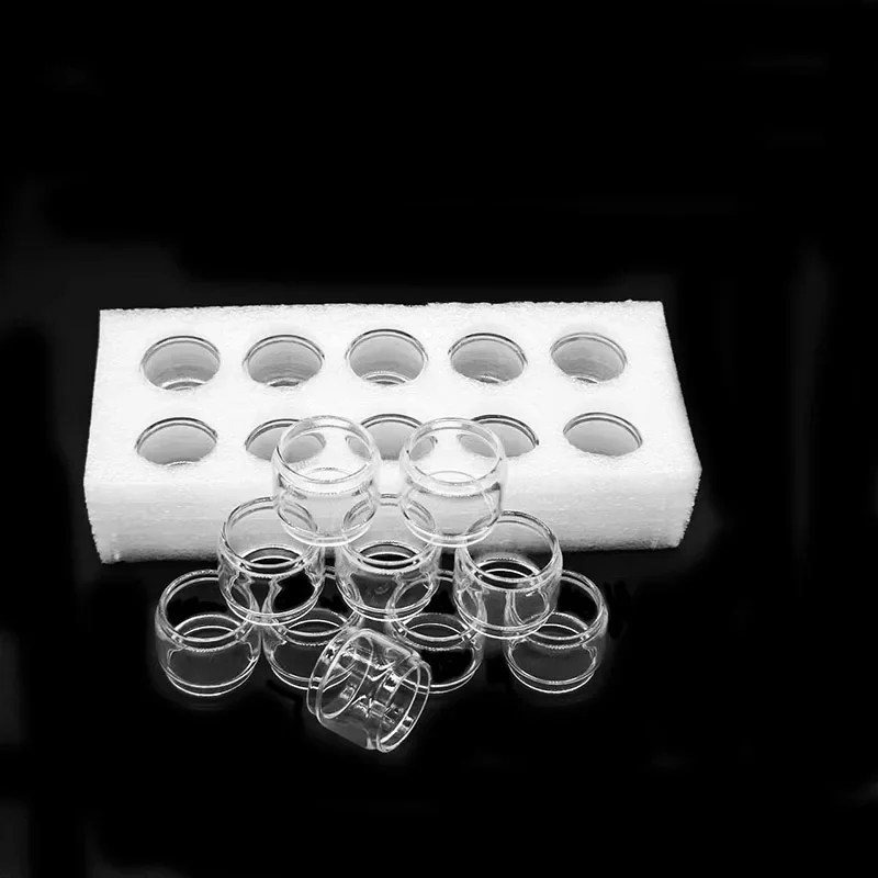 10 Units Bubble Glass Tube Normal For iTank Target 200 100 80 GEN 200 GEN X GTX ONE KIT Gen 80S Glass Container Tank