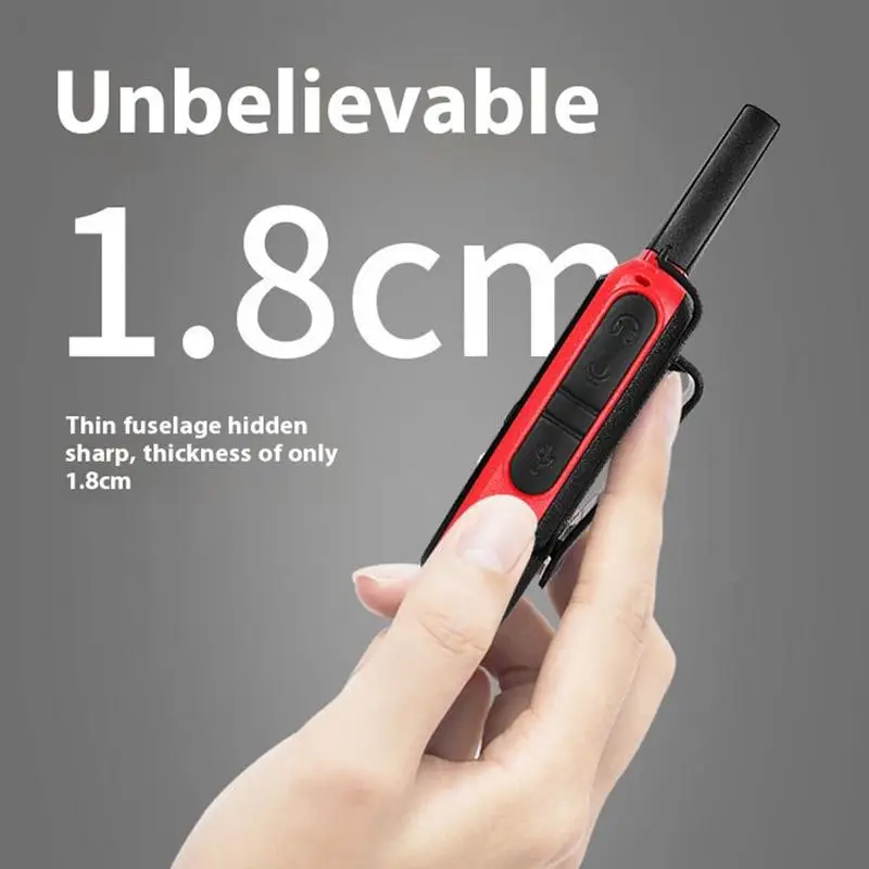 Long Range Walkie Talkies Portable Two Way Radio Communicator Wireless Two Way Radios Walkie Talkies For Security School