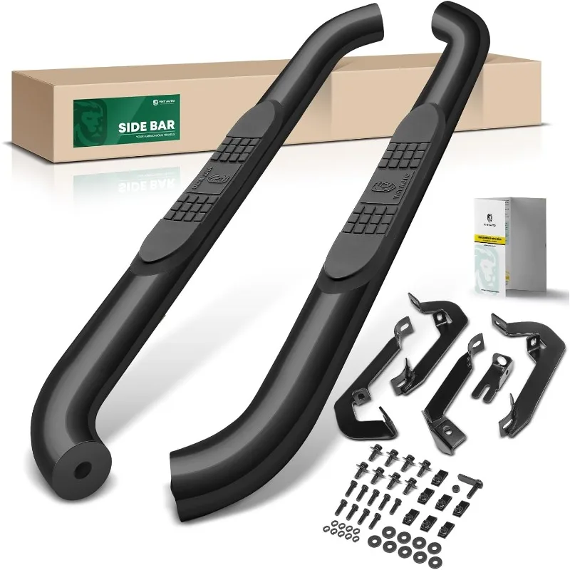 

YHTAUTO 3 Inch Running Boards Side Step Bars Fit for 2007-2018 Silverado & GMC Sierra 1500/2500 HD/3500 HD