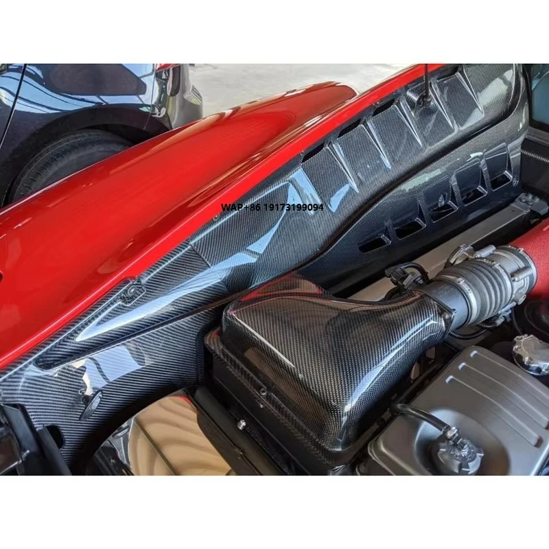 Estilo OEM para Kits de Interior em Fibra de Carbono F430, Painéis de Cobertura do Compartimento do Motor, Cobertura da Caixa de Entrada de Ar para Ac
