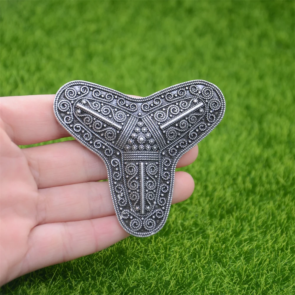 Nostalgia viking broche nórdico amuleto suécia escandinavo wicca vintage jóias punk acessórios broches para mulher