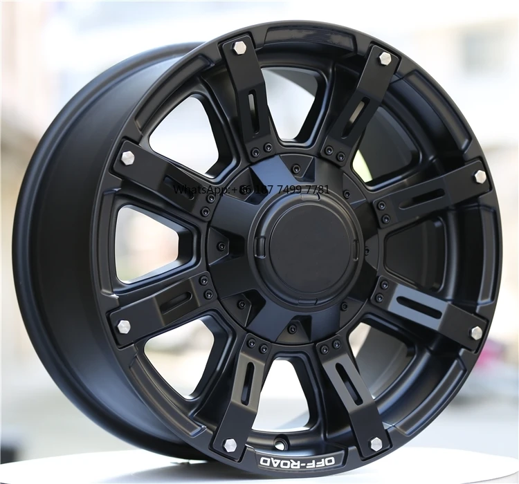 

Glossy Black 17-20 Inch Aluminum Alloy Off-Road Modified Wheels for F150 F250 F350 Ranger GMC for Hummer for Pickup & SUV