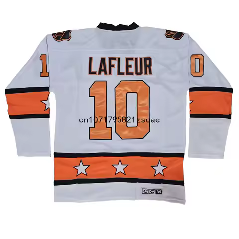 Guy Lafleur Jersey Famous 1980 Retro Ice Hockey Jerseys 9 Gordie Howe Jersey 1 Eddie Giacomin Jersey All Stitched Us Mens M-3XL