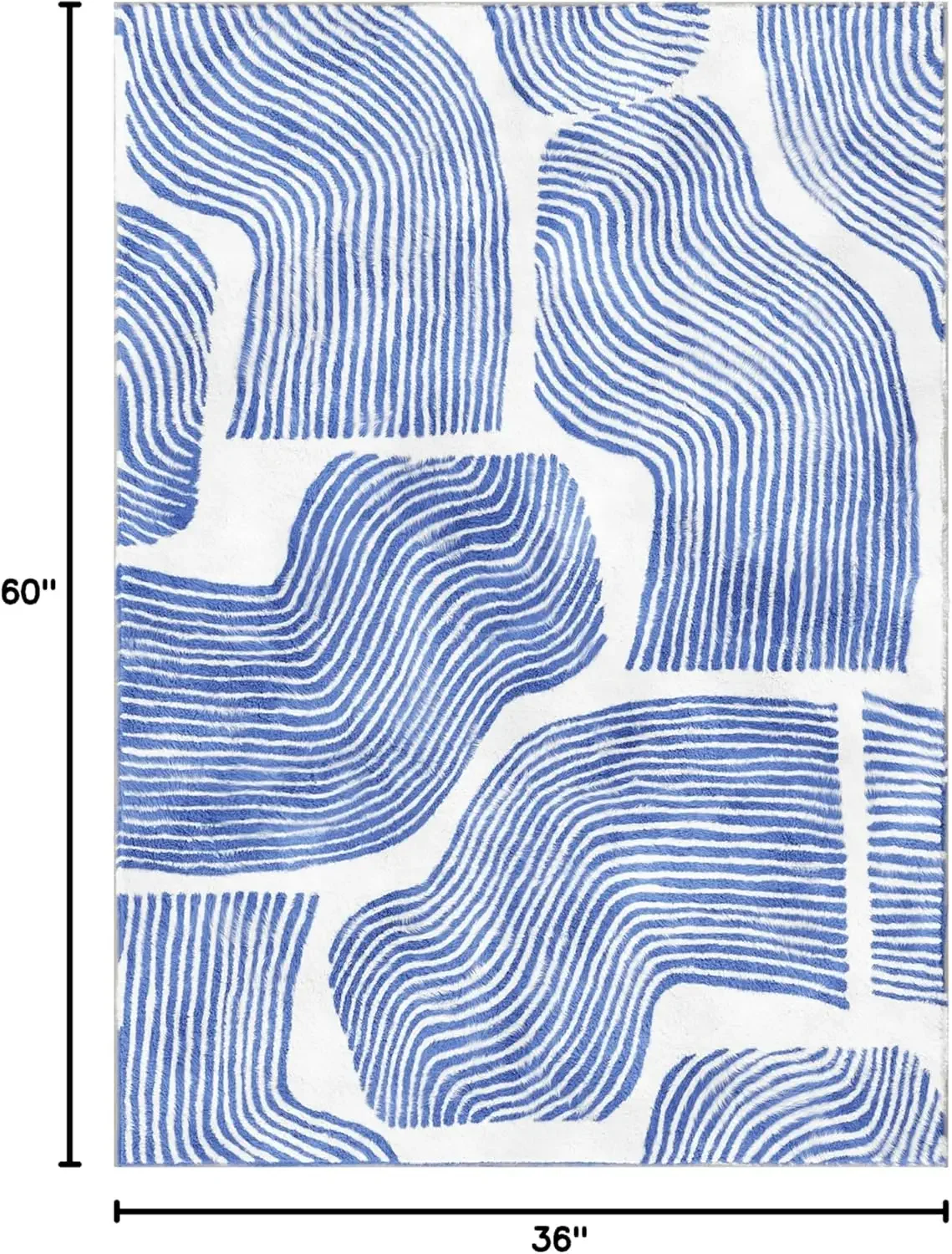 

Hot sale.Zen Garden Area Rug - Ultra Soft Area Rug 5x7, Non Slip, Stain Resistant Living Room Rug, Washable Area Rugs for Living