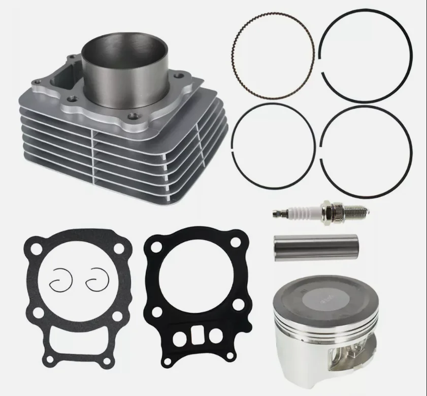 78.5mm Motorcycle Engine Cylinder Piston Gasket Ring Kit Set 350CC for Honda Rancher TRX 350 TRX350FE TRX350 Motoblock ATV Parts