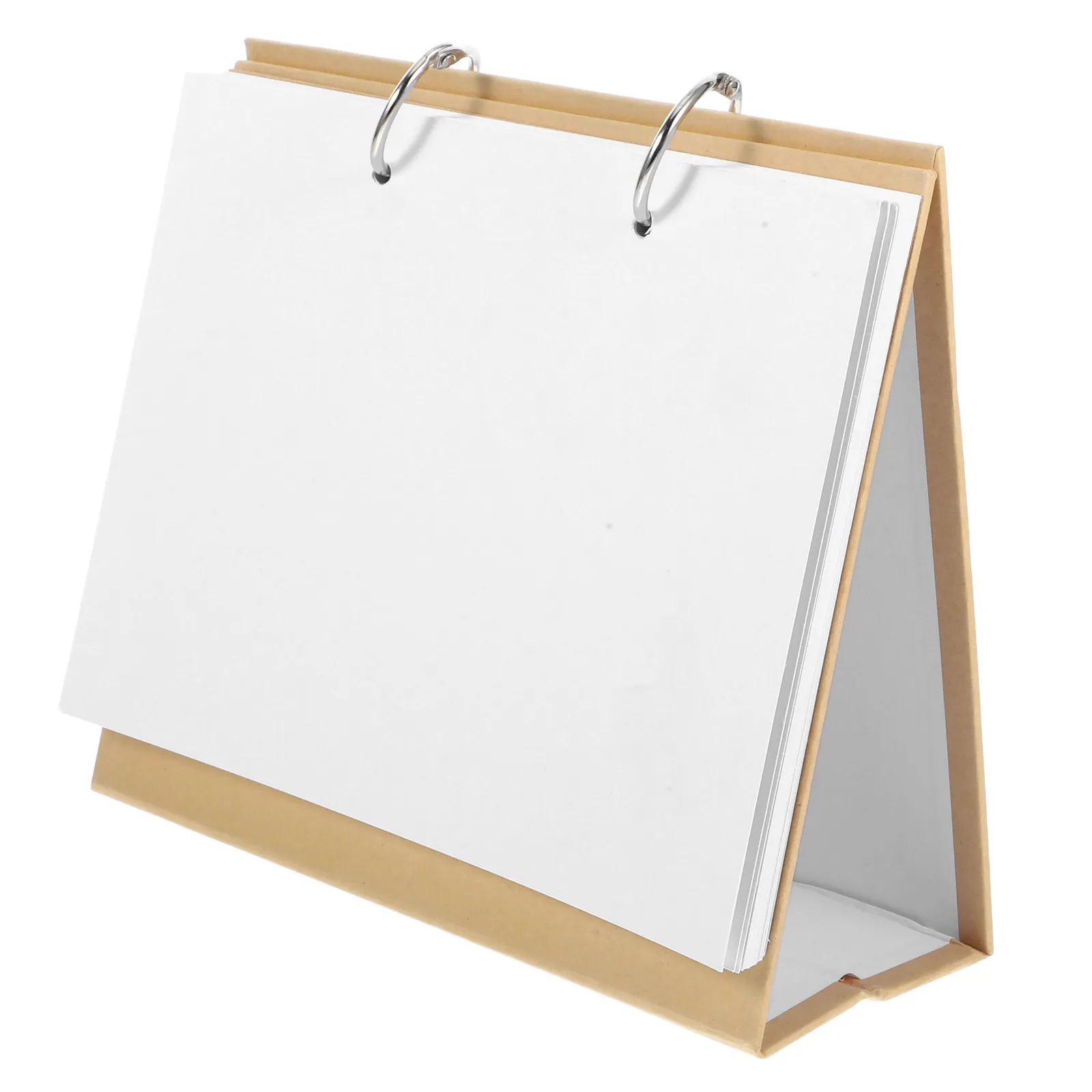 

Detachable A5 Blank Flip Desk Calendar Memo Notebook Multipurpose DIY Graffiti Hand Painted Office Planning Tool