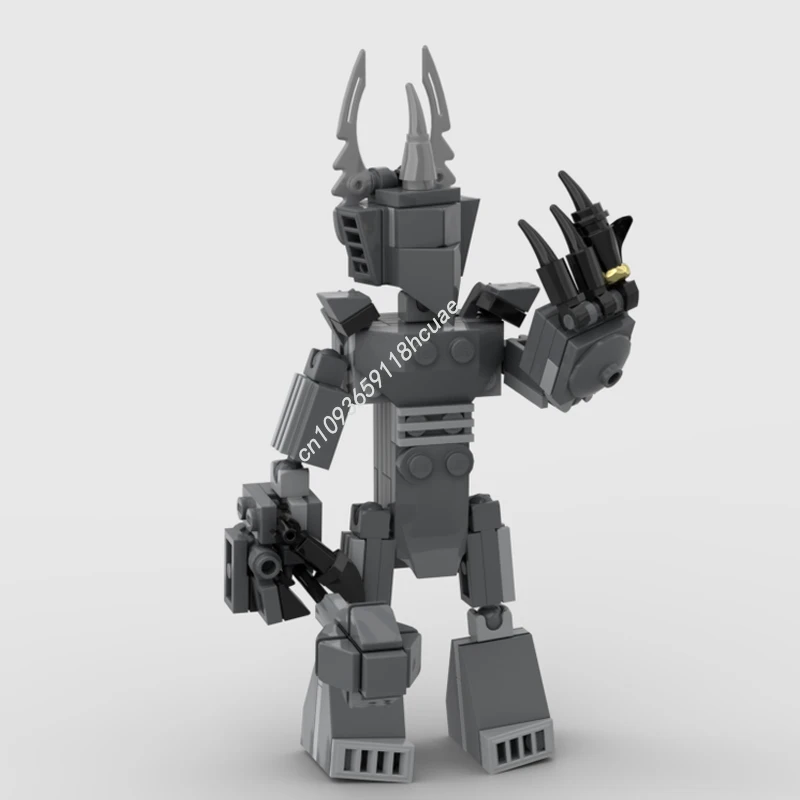 

122pcs MOC Sauronss Figure The Second Dark Lord The Lordes Of The Ringsss Building Blocks Christmas DIY Model Educational Gift