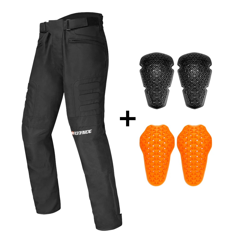 

Motorcycle Riding Pants Anti Fall And Wear-resistant Sports Pants Off-road Motorcycle Pants With Built-in Protective Knee Pads