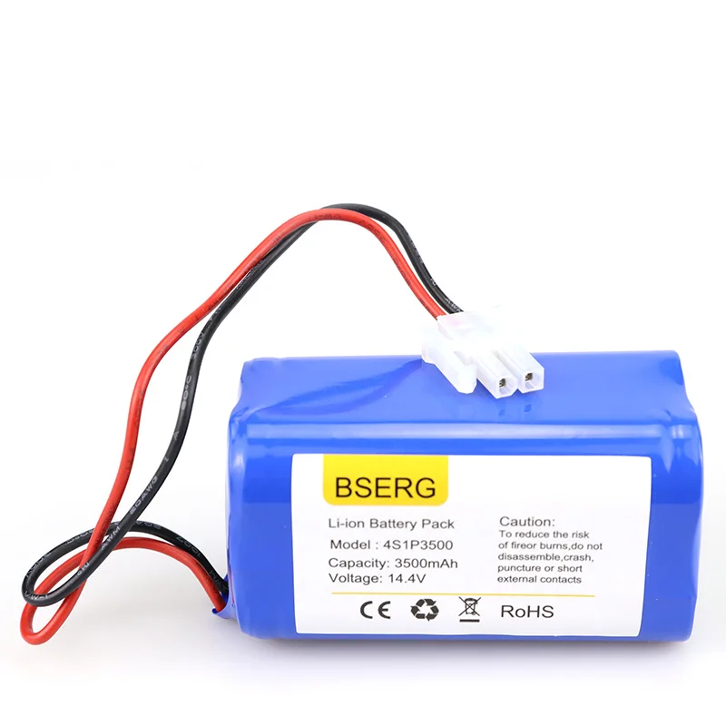 NEW Replacement Battery14.8V 3500mAh Lithium Battery For IILIFE ECOVACS Kitfort Dibea Robotic Vacuum Cleaners