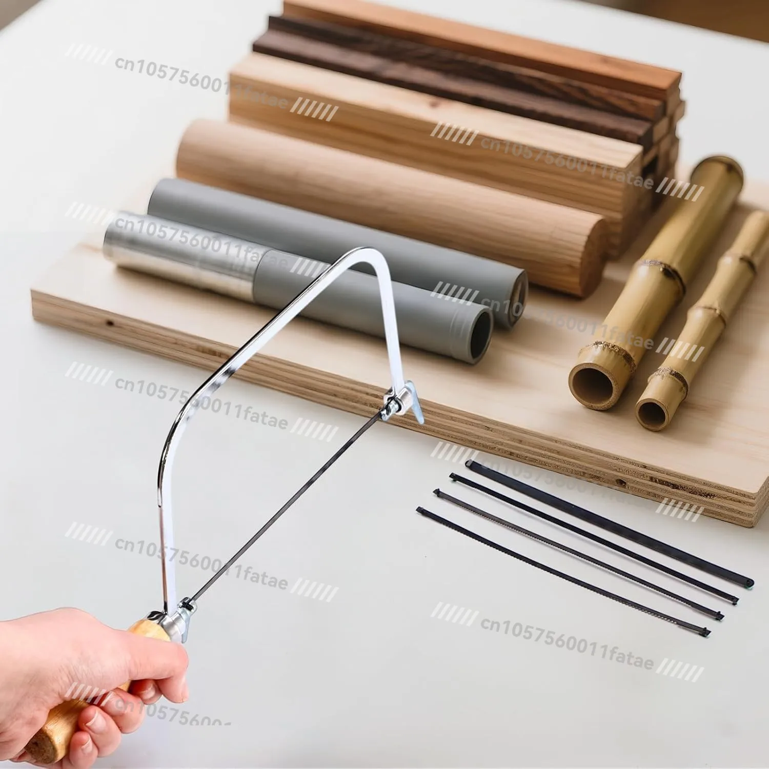 Professional Woodworking Tool Set, Woodworking Chisel Oblique Chisel Set, Saw Flexible Double-edged Saw Blade