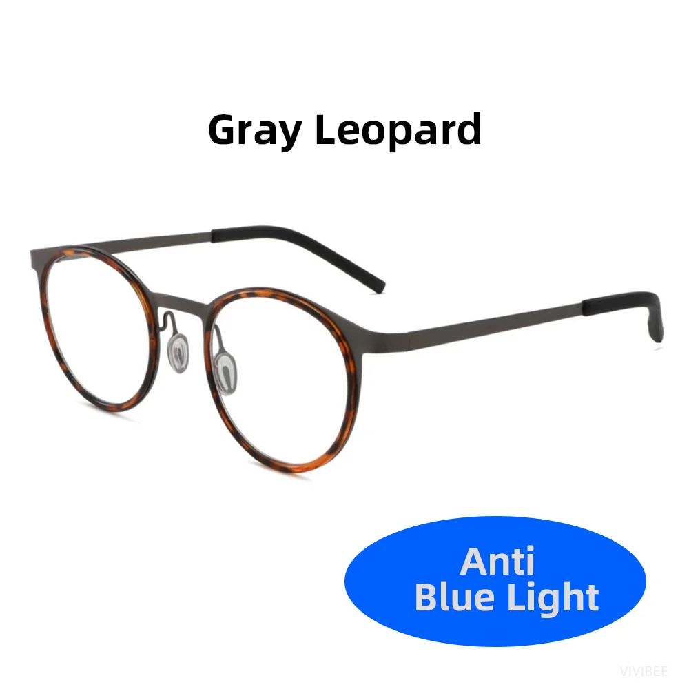 VIVIBEE Platz Gaming Blau Licht Blockieren Gläser Männer Frauen Licht Büro Anti Licht Brillen Computer Filter Retro Brille – Detail 12