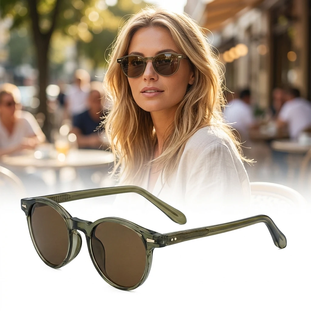 

Women Square Sunglasses UV400 Oversized Fashion Sun Glasses for Women Outdoor Driving Travel Shades Eyewear