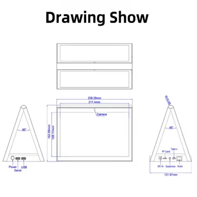 Layar Dua Sisi Android 10.1 Inci Tampilan Dua Sisi Layar Yang Sama Tampilan Yang Sama Mesin All-In-One Layar Yang Sama Dis Berbeda