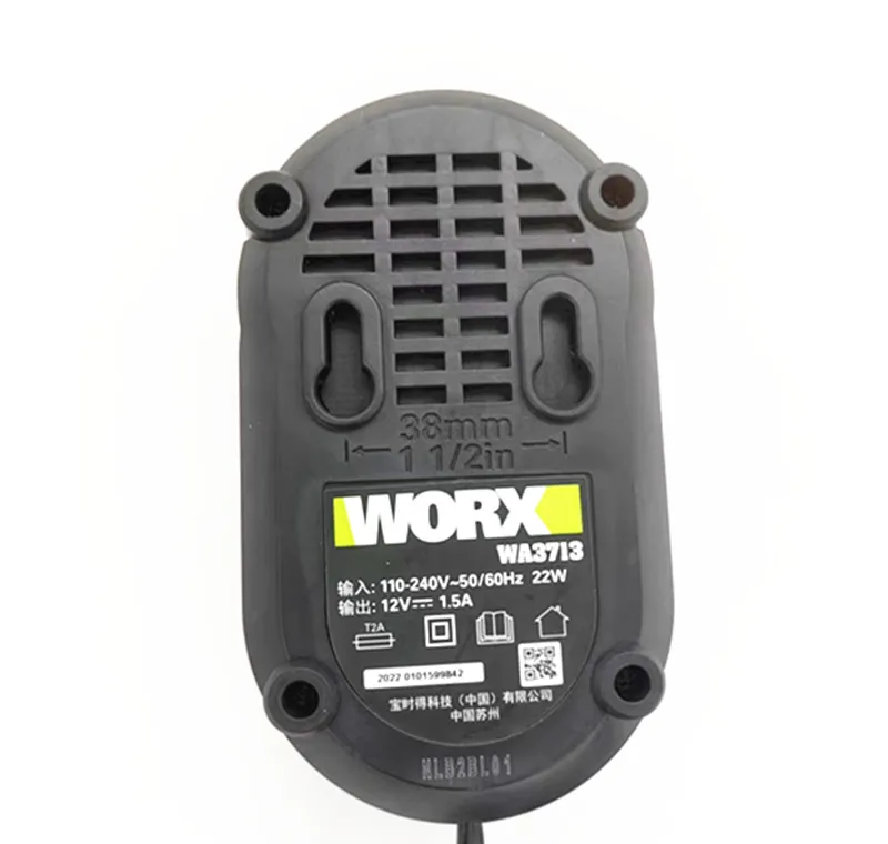 AC100-240V Charger WA3713 12V for WORX WU128 WU151 WU127 WA3854 WA3855 WX382 WX677.7 WU280 WA3506 WA3503 WA3504 WA3854 WA3756