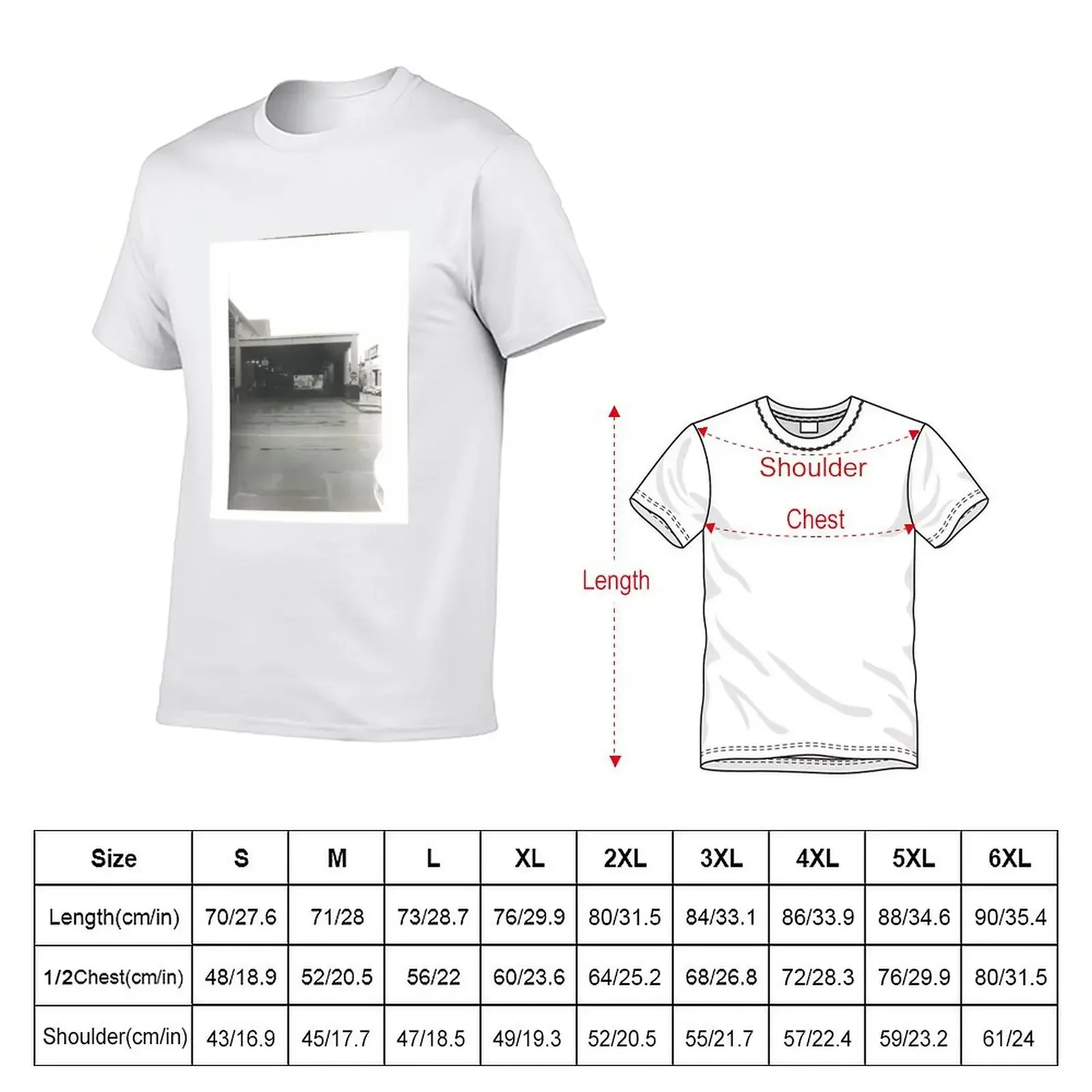 Andrew Train Station T-shirt quick drying summer top funnys plain white t shirts men