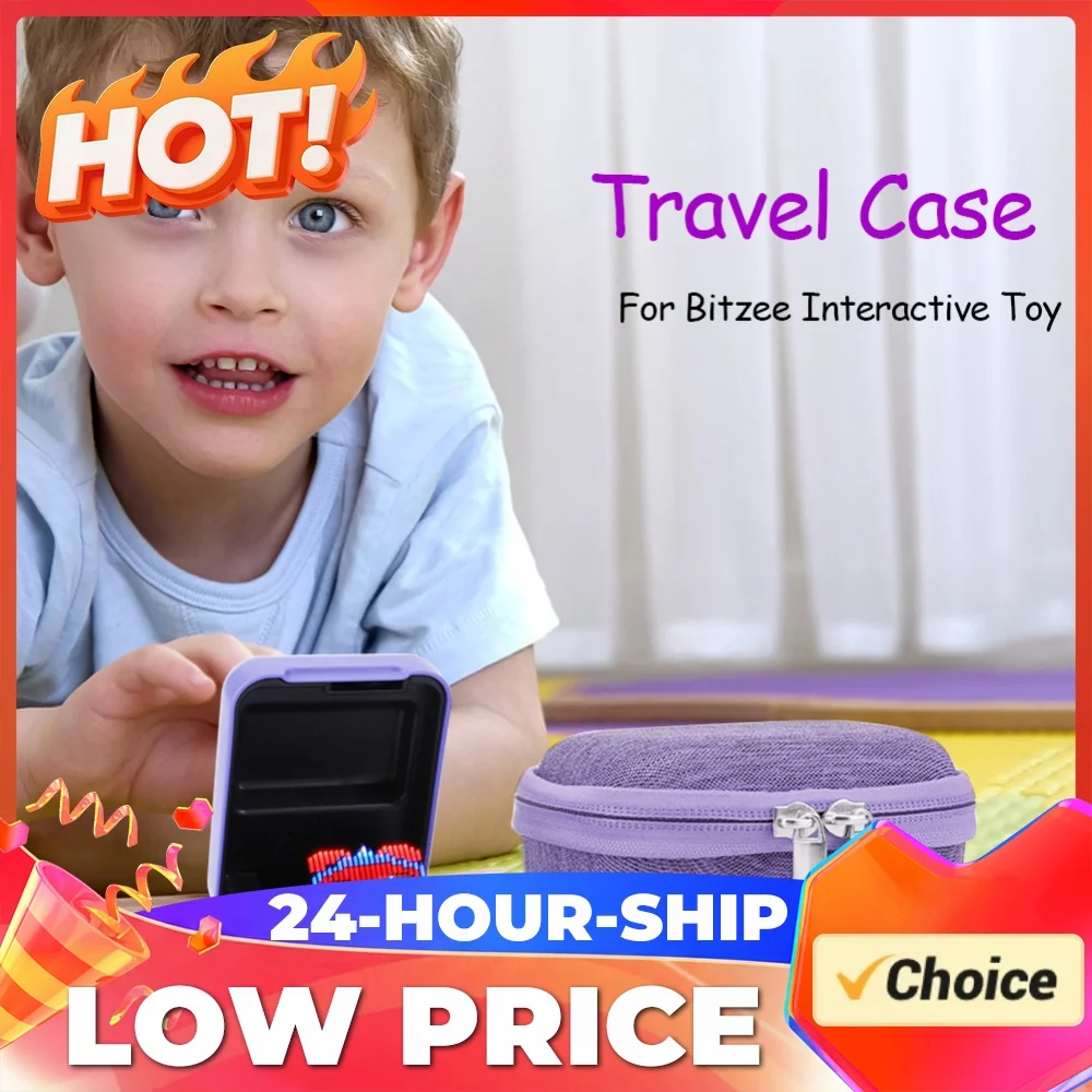 EVA Hard Carrying Case Hardshell Case Anti-Drop with Lanyard&Hand Strap for Interactive Digital Pet