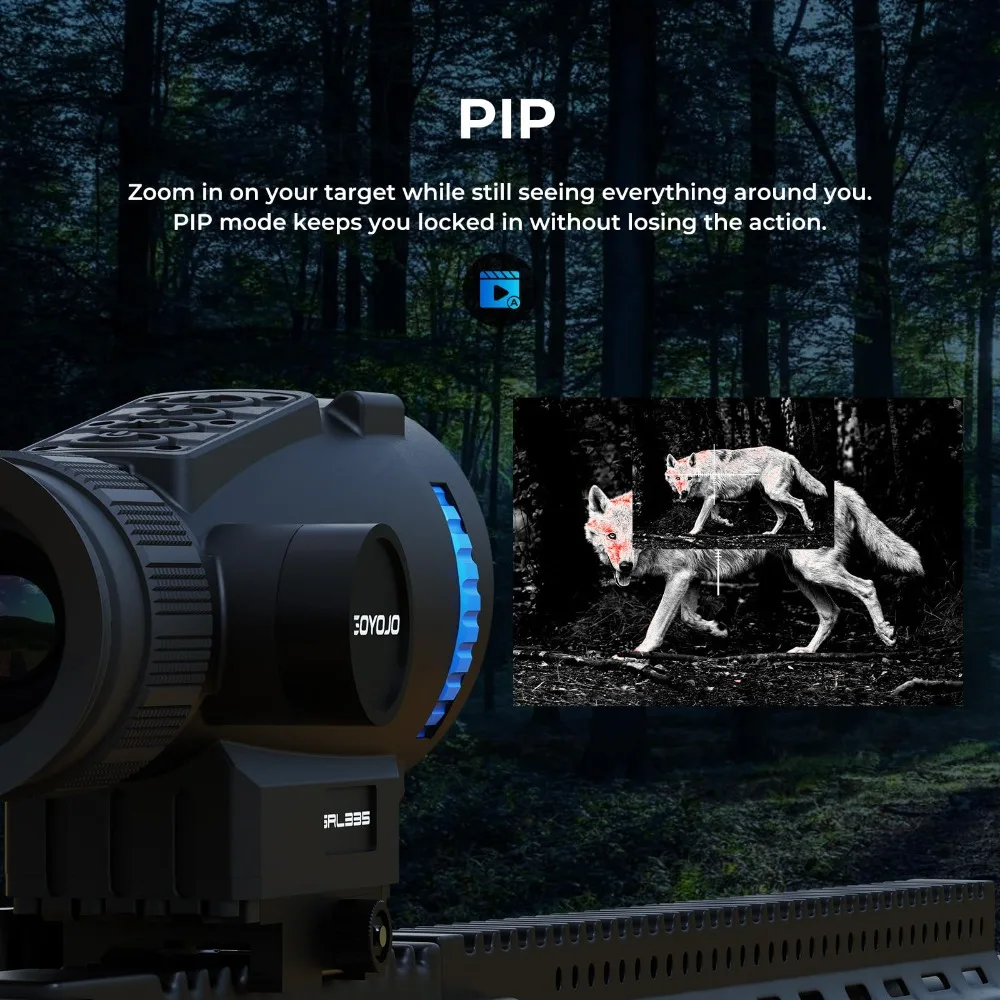 GRL335/GRL325 Thermal Imaging Scope – 384×288 IR Thermal Optics Monocular for Hunting & Outdoor Observation 4