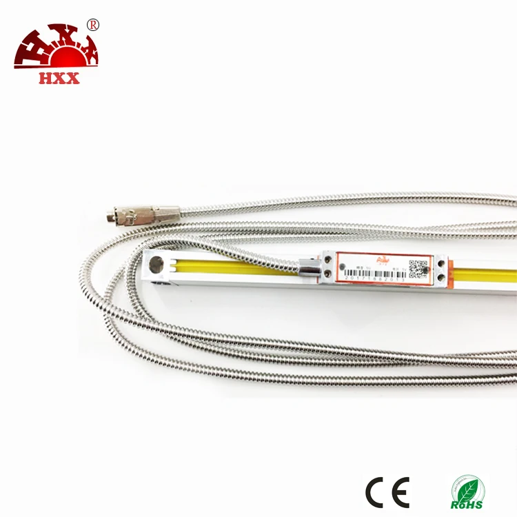 Professional made factory wholesale High precision slim Linear scale 5u 200mm for flour milling machine/line boring/wire edm