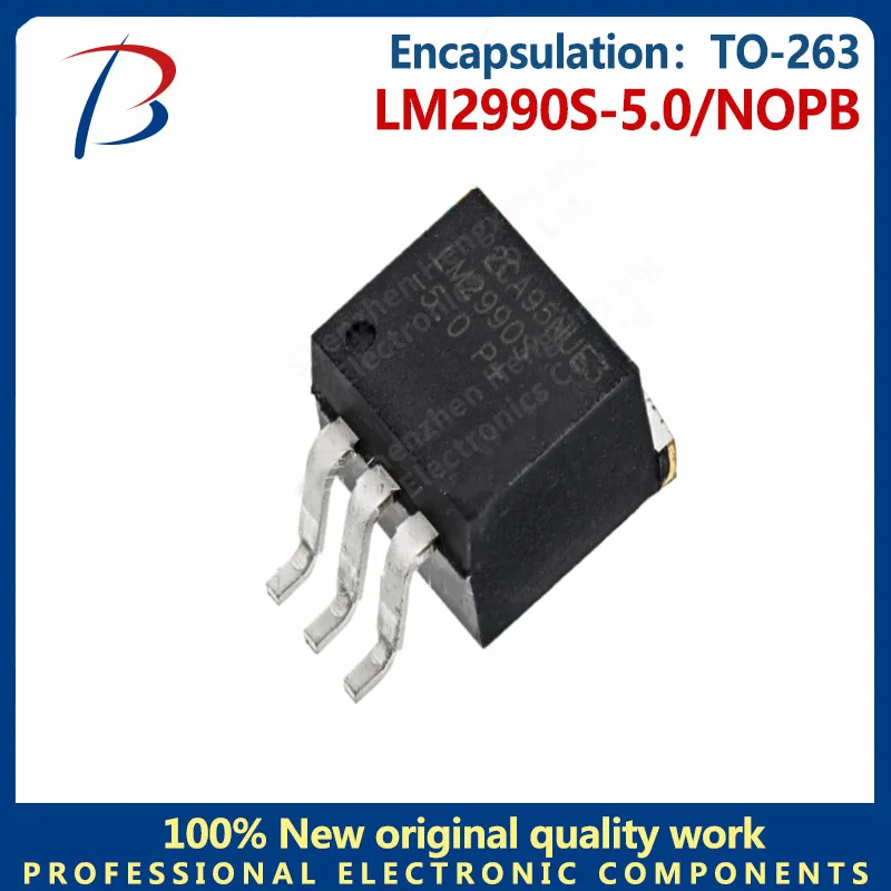 10PCS LM2990S-5.0/NOPB package TO-263 5V 1.8A low voltage differential regulator