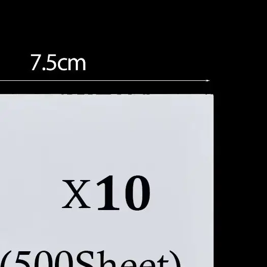 

500Sheets Dental Mixing Pad White Cementing Paper Thickening Dentist Laboratory Cement Powder Mixing Paper Consumables Material