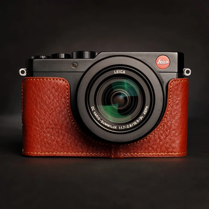 Handmade Genuine Leather Camera Case Camera Bag Cover for Leica DLUX7 DLUX Typ109 With Opening Battery Door