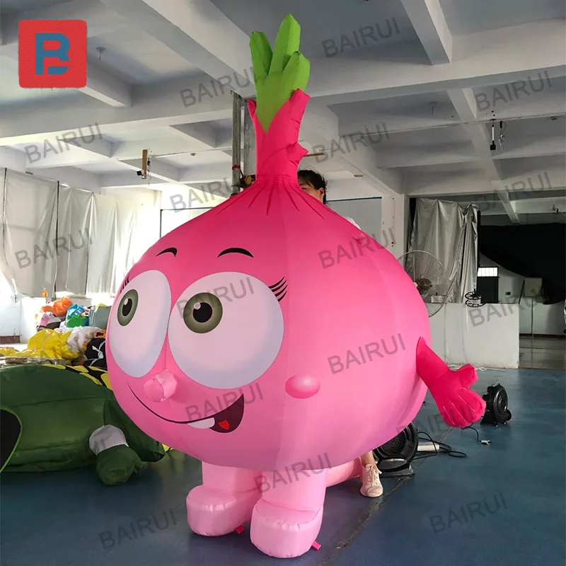 Supermarket promotion activity inflatable vegetable 3m onion cucumber cabbage advertising decoration