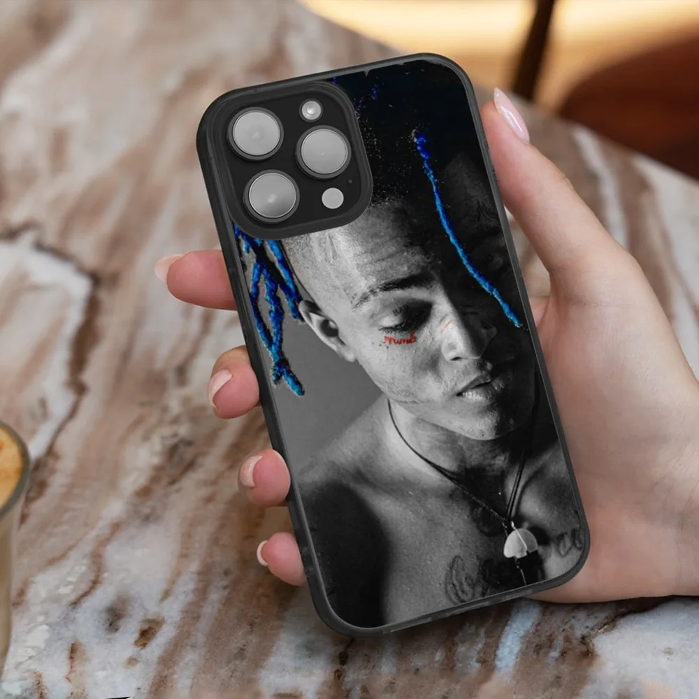 Rapper X-Xxxtentacion Phone Case For iPhone 16,15,14,13,12,11,Plus,Pro,Max,Mini Magesafe Magnetic Wireless Charge