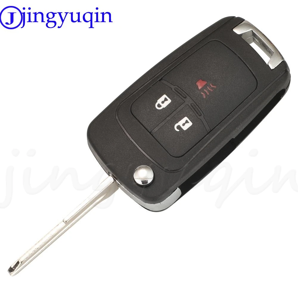 jingyuqin Flip Folding Smart Remote Control Car Key 315MHz ID46 For Chevrolet Spark 2013 2014 2015 2016 Key Fob Replacement