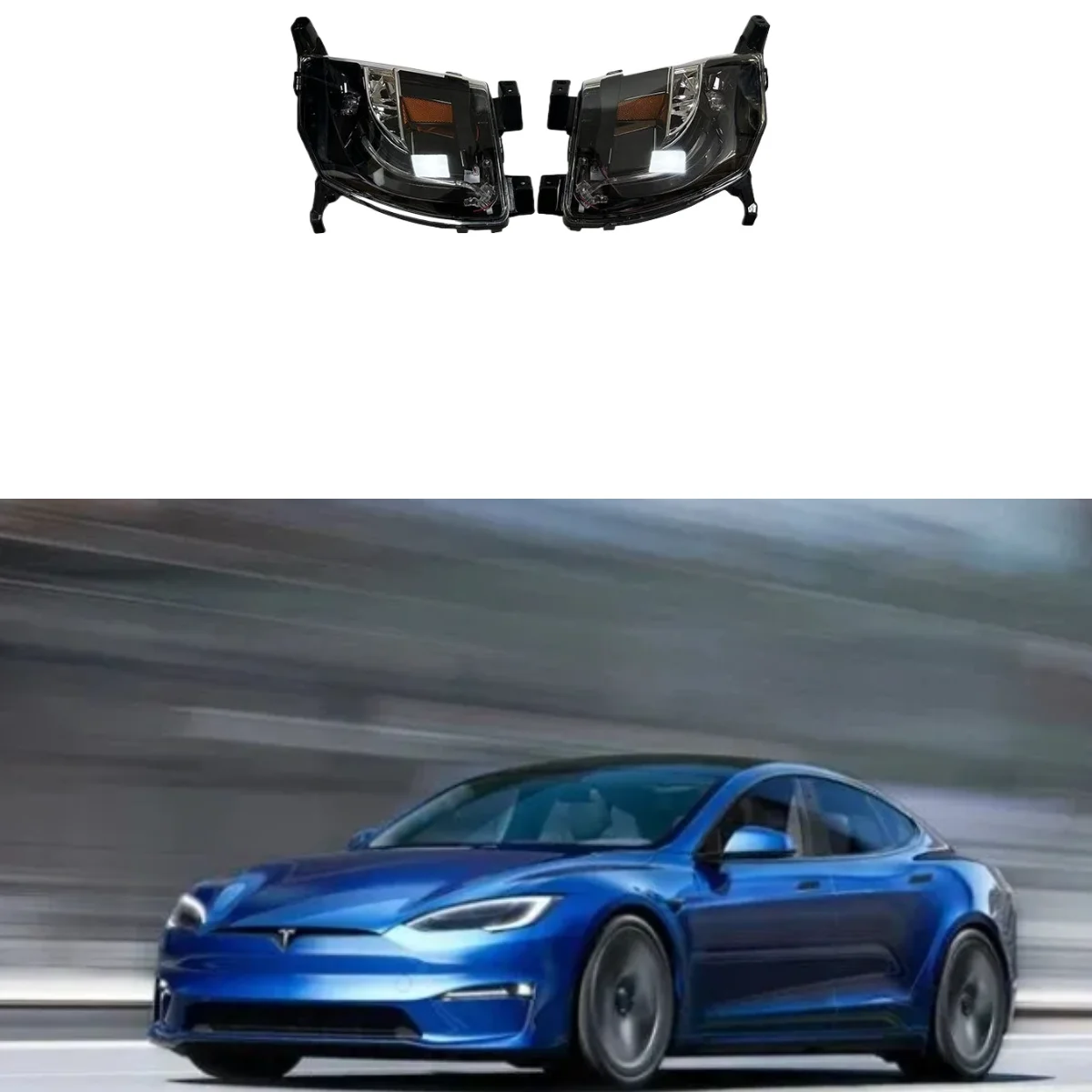

2016-2020 Tesla MODEL S front fog lamp US standard fog lamp 6005915-00-E 6005916-00-E