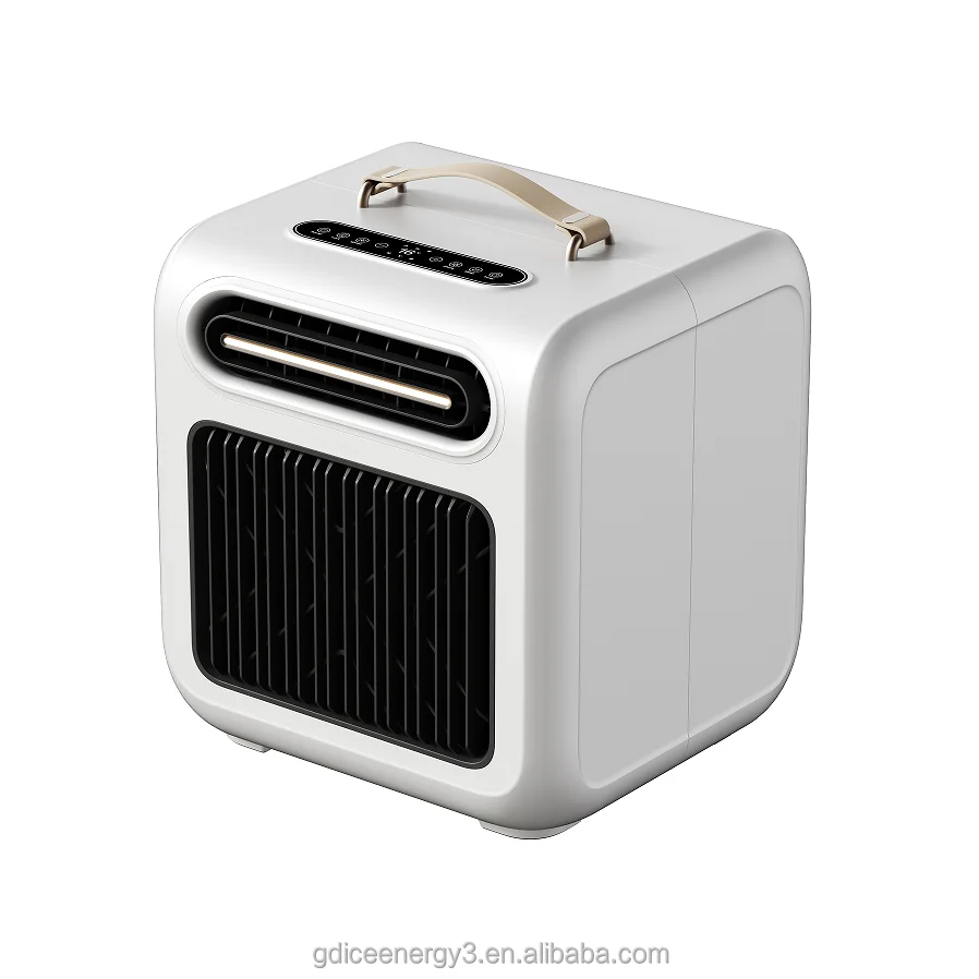 Mini Portable Air Conditioner Low Noise Single Cooled AC Unit for Home Office Bedroom with Removable Feet Personal
