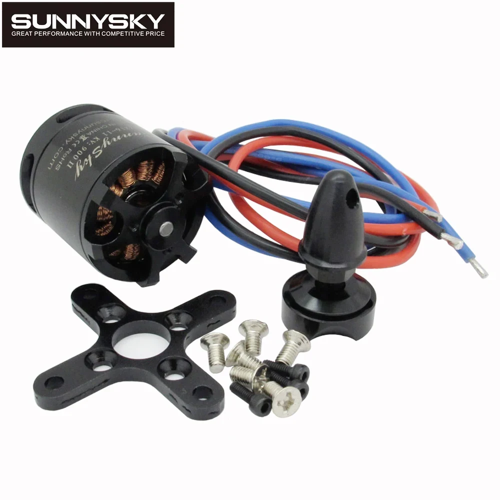 Sunnysky V2216 650KV/800KV/900KV 2-4S Outrunner Brushless Motor (Multi-rotor Version) For 4-axis Multirotor Copter Aircraft Toy