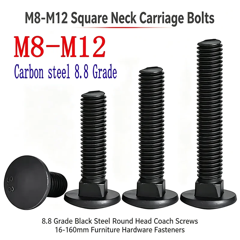 M8-M12 Square Neck Carriage Bo - đánh giá và giá Furniture Grade Hardware